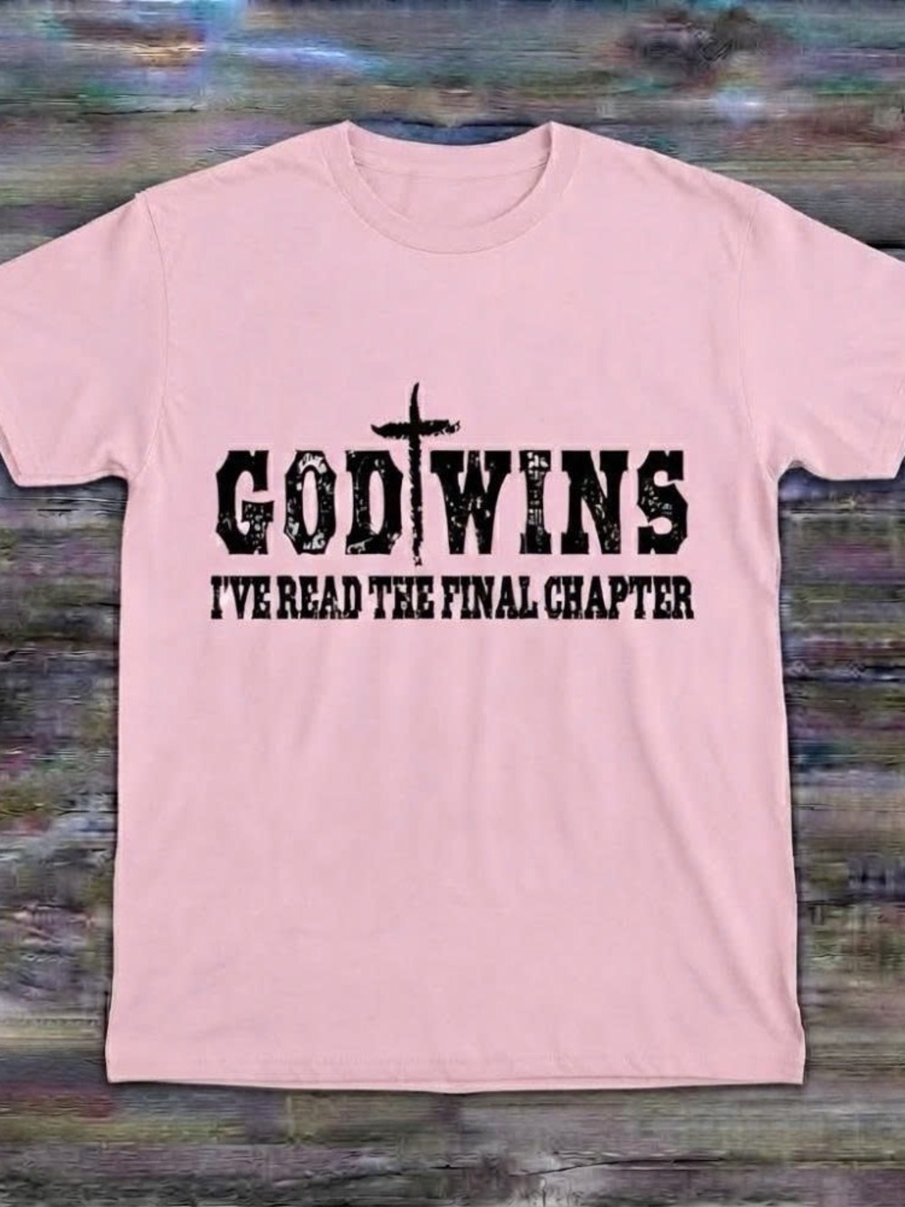 Gildan Pink Graphic Short Sleeve Tee
